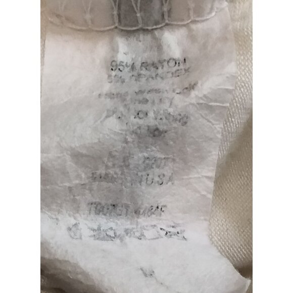 HoneyMe Medium Top Womens V-Neck Striped & Leopard Pattern Tunic Long Sleeve - Picture 8 of 9